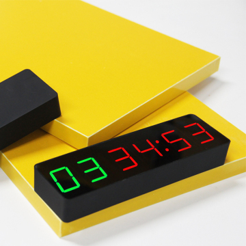 CHEETIE CP039 Mini Battery Operated Interval Workout Timer with LED Display and Magnetic Function