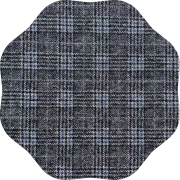 knit plaid wool suiting fabric
