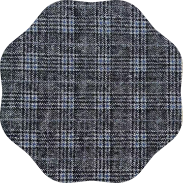 knit plaid wool suiting fabric