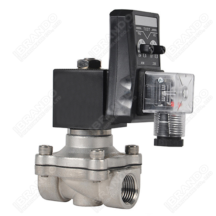 stainless steel solenoid valve with timer