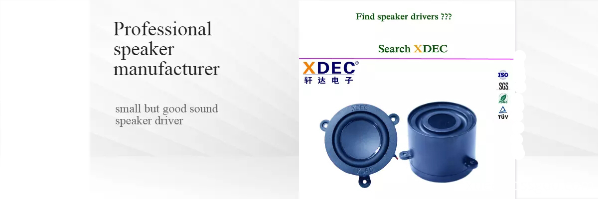 XDEC speaker good quality speaker manufacturer 
