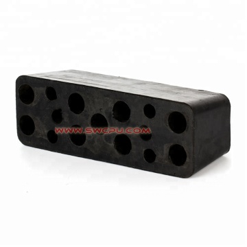 Custom NR EPDM Silicone Rubber Block Lift Rubber Pad