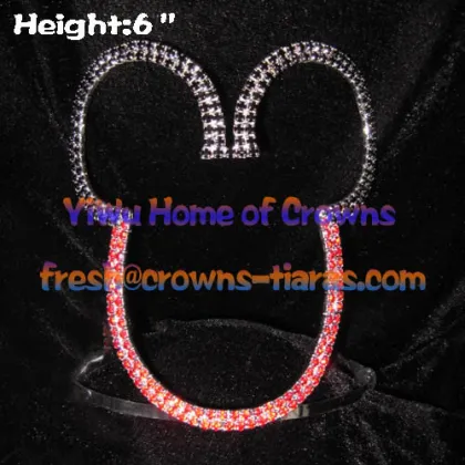 Mickey Mouse Head Crystal Crowns