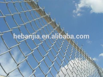 yongan high quality hot galvanized chain link fence netting