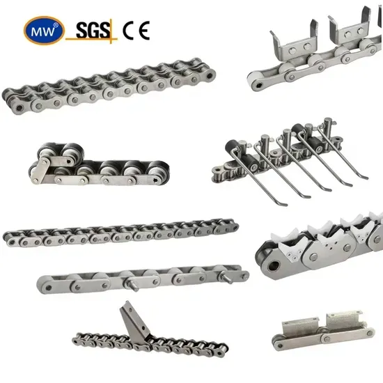 Durable Stainless Steel Roller Chain for Sugar Mill and Agricultural Conveying