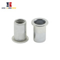 OEM Brass Rivet Knurled Nut dengan utas dalaman