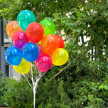 Direct Sales: Eco-Friendly 12-inch 2.8g Gemstone Latex Balloons for Party & Shower Decorations
