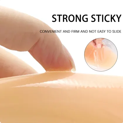 Hot Sale Self-Adhesive Silicone Knee Pads for Skier Protection