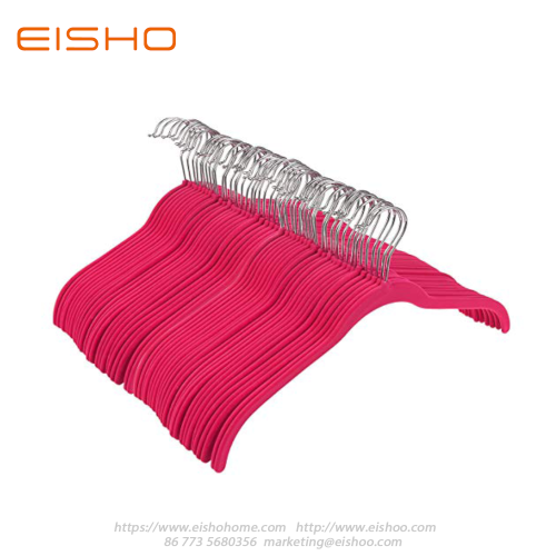 EISHO Adult Rosy Velvet Shirt Hanger FV006-42