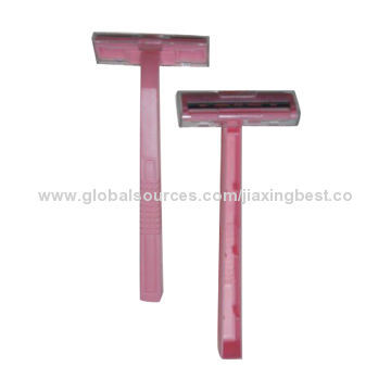 Razor Blade Handles with Plastic Handle, Customized Materials Accepted