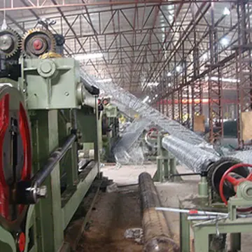 Galfan gabion mesh with high quality