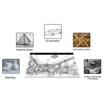 Suron A2 LED Light Box Board Tracing Pad