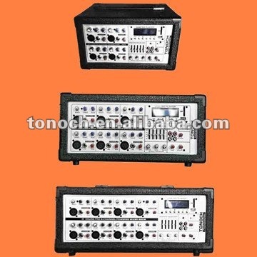 audio mixer,amplified mixing console,cabinet power mixer