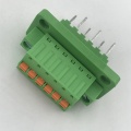 through wall plug-in type panel mounted terminal block