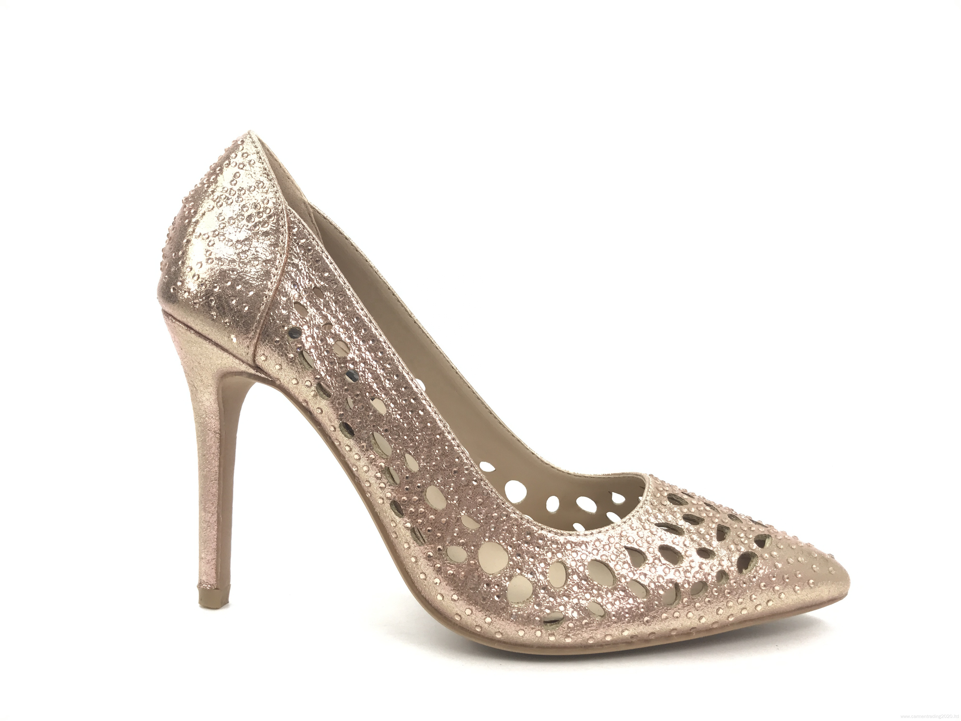 Women High Heels Studded Rhinestone Party Wedding Shoes