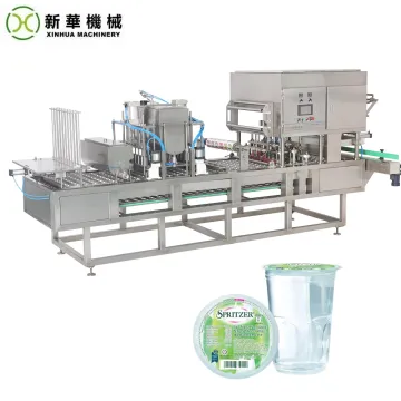 Cup Water/Jelly Filling and Sealing Machine