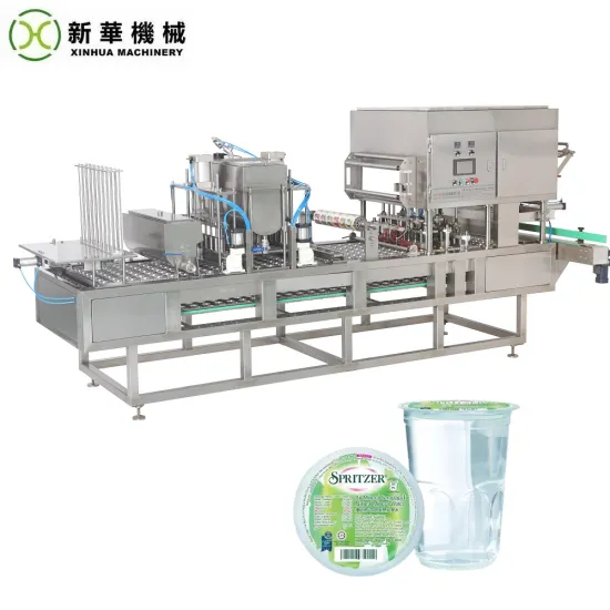 Cup Water/Jelly Filling and Sealing Machine