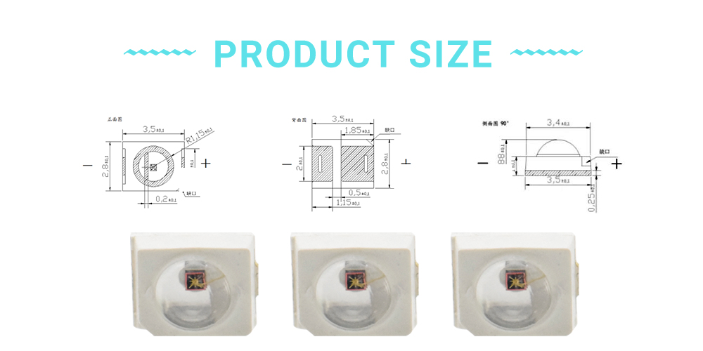 2835 smd led cyan