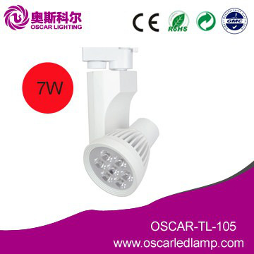 LED Track Lighting 7W   warm White  Round shape CE RoHS