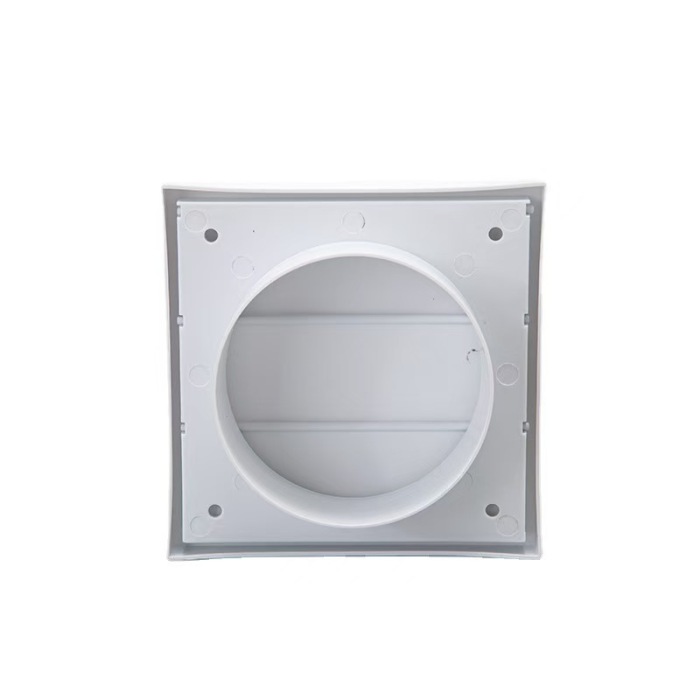 Plastik Gravity Louvre Vent-Rain Defense & Aliran Udara Alami