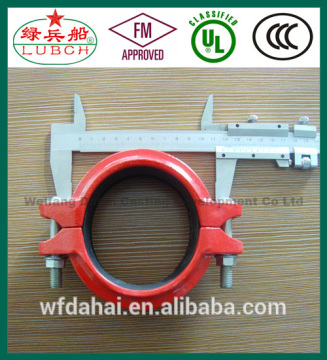 ul fm Sand Casting ductile iron coupling 3 inch Rigid Coupling