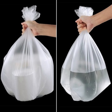 Clear Plastic Garbage Bags for recycling