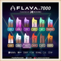 Flava 7000 퍼프 일회용 vape 포드