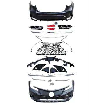Upgrade Your Toyota Corolla 2019-2021 with Lexus LS Style Body Kit - Front & Rear Bumper with Grille
