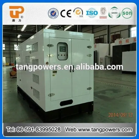 3 phase water cooled diesel soundproof generator 200kva