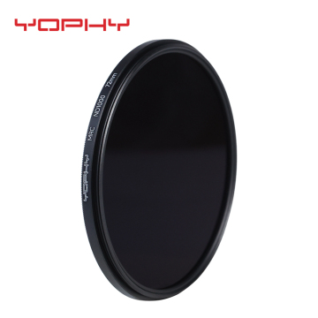 YOPHY Camera Lens ND1000 Filter - 67mm/77mm/82mm Glass ND Filter for Landscape Photography