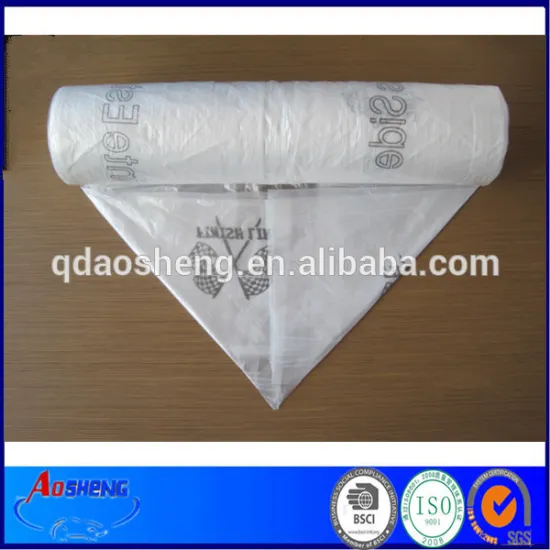 Auto paint overspray masking film car cover