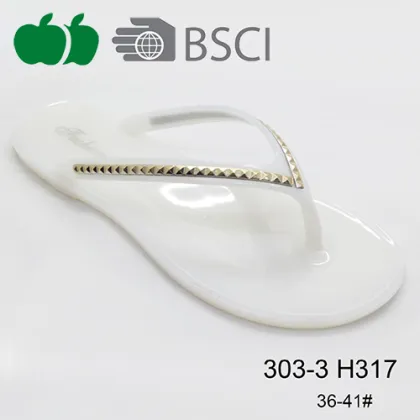 Cheap Lady Flat Innovative Design Pvc Flip Flops Slippers