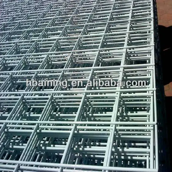 welded wire mesh fence panels in 6 gauge