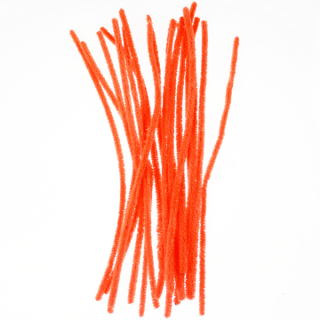 Hand craft Chenille Stem for kids DIY Orange Assorted