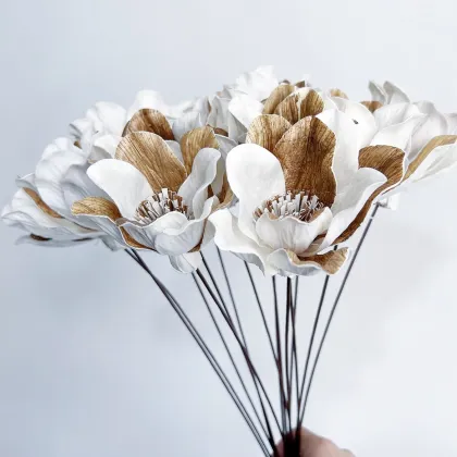 Artificial Sola Wood Flowers for Decorations, Bouquets & DIY Home Decor
