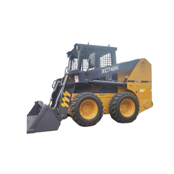 China's 750kg Skid Steer Loader Xc740K: Engine Options from Xinchai or Yuchai