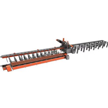 CNC Steel Bar Sawing, Threading, and Grinding Production Line LYJQTS-600