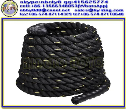 Polyester undulation ropes , workout battle ropes , heavy battle ropes for sale