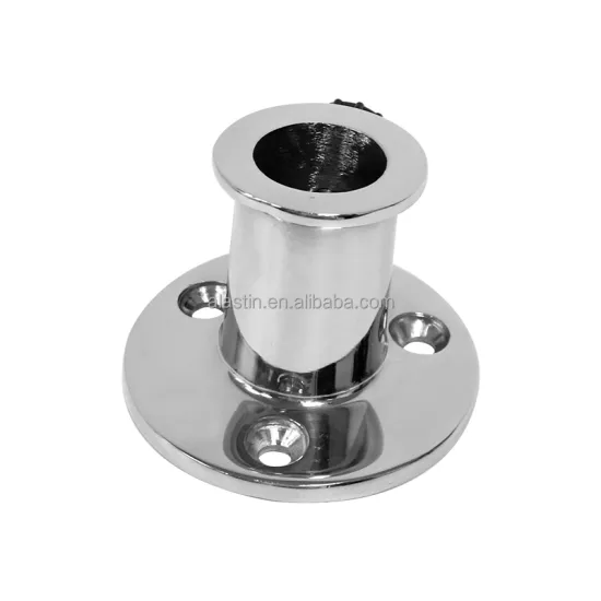 Alastin Marine Hardware Stainless Steel Mirror Polished Heavy Duty Yacht Flagpole Base