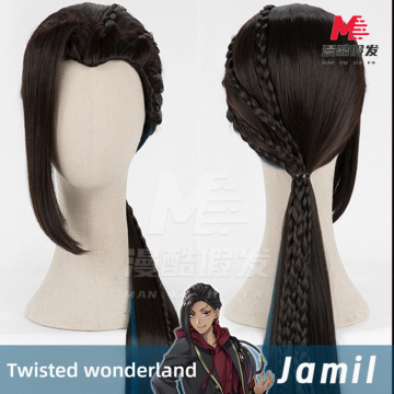 Twisted Wonderland Jamil Cosplay Bộ tóc giả