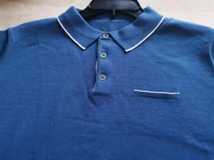 Men Cotton Yard Polo Shirt