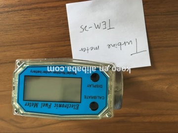 Gallon Liter Option Aluminum Turbine Biodiesel Diesel Flow Meter