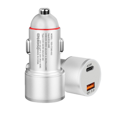 63W car charger for mobile, colorful and portable