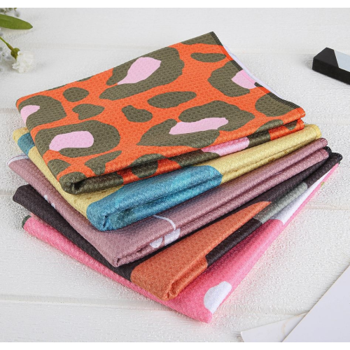 Custom Microfiber Waffle Sublimation Blank Golf Towels Logo