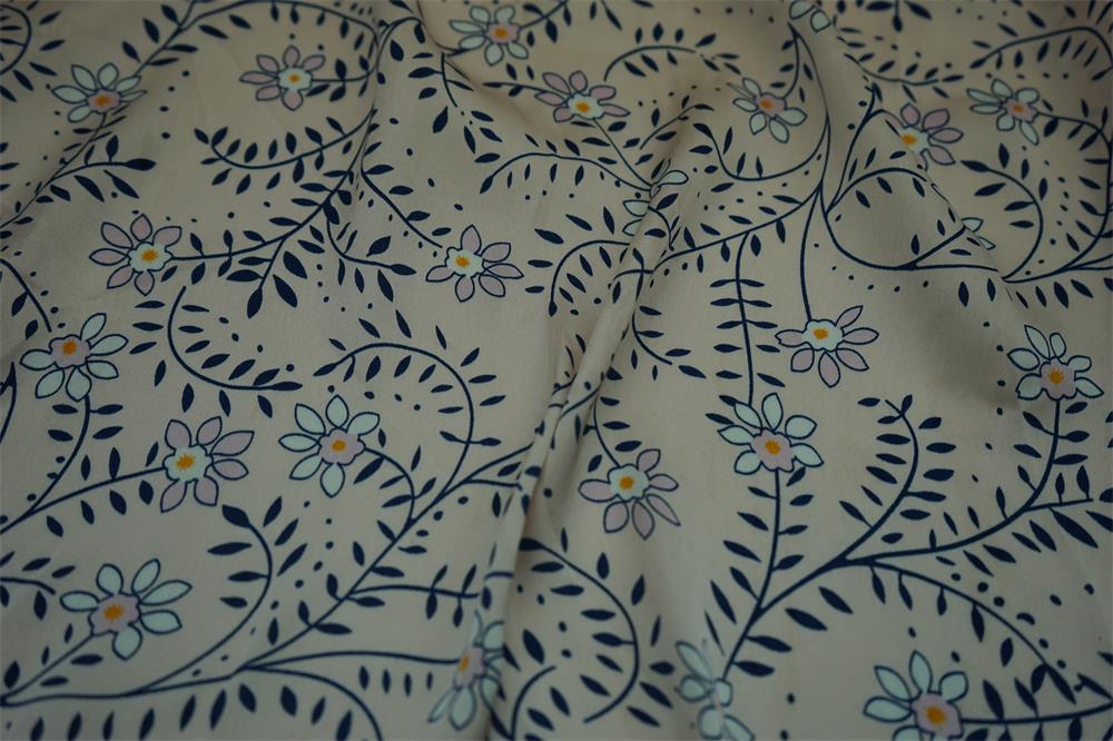 Sea Island Hammer Satin Fabric