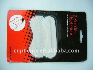 2 suede heel-grips