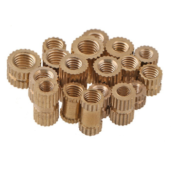 knurled thread brass Inserted copper unt