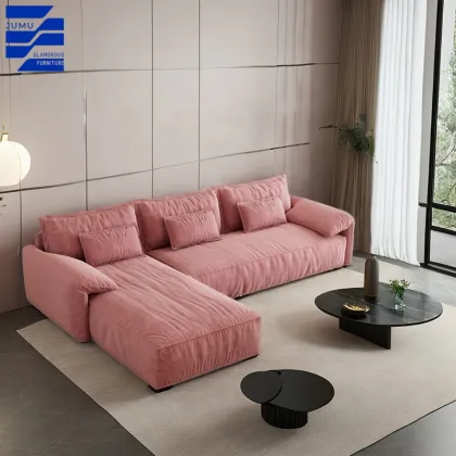 Minimalist Baxter Fabric Sofa Set for Small Apartments and Villas
