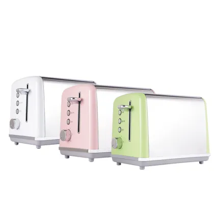 High-Quality Low-Price Black 2-Slice Toaster Oven - Electric Coffee Toaster Kitchen Appliances