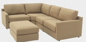 Fabric minimalist modern style sofa
